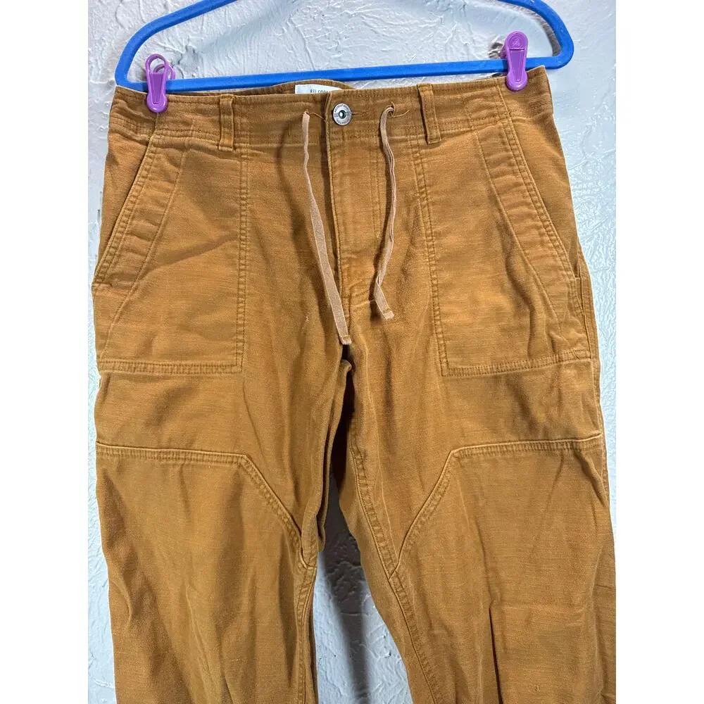 REI Co-op Pants 34x32 Burnt Trailsmith‎ Rust Canvas Hiking Outdoor Jogger Pants
